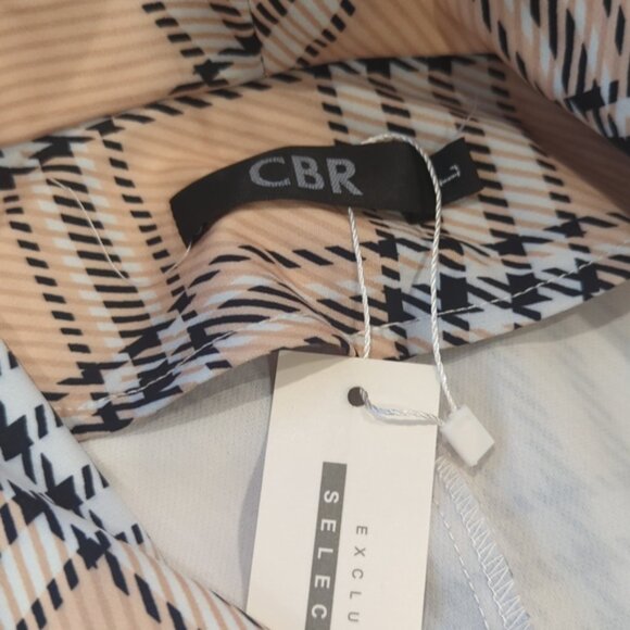 NWT Plaid button down blazer jacket - Picture 5 of 5